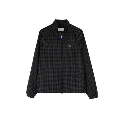 roaringwild黑色格纹夹克外套