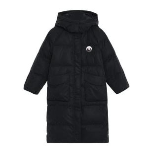 POLOWALK童装女童中长款羽绒服冬装中大童外套保暖潮