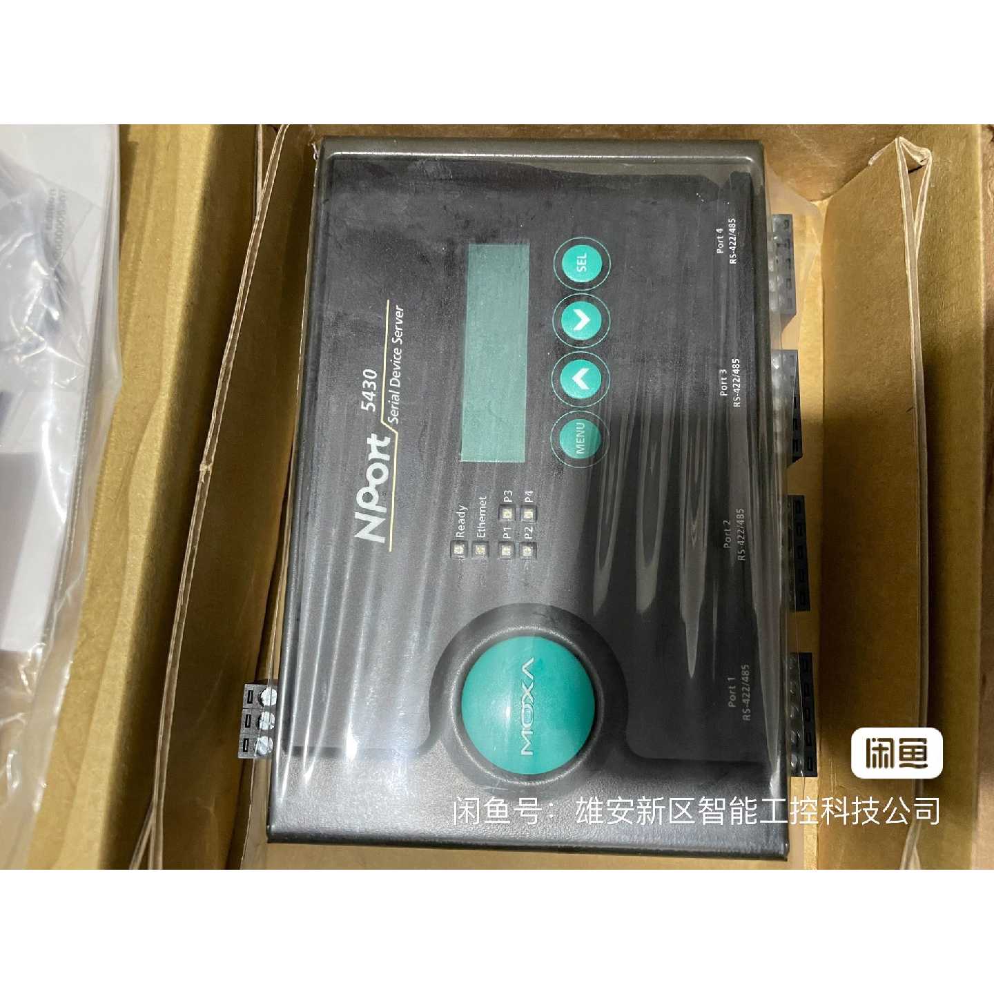 MOXA NPort 5430 4口RS-422/4
