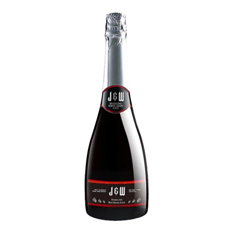 第二件优惠】无酒精西班牙进口JW艾槟无醇气泡红葡萄汁饮料 750ml