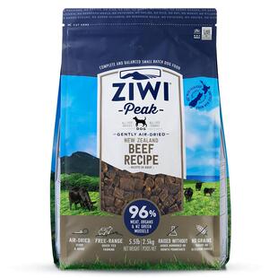 【自营】ZIWI滋益巅峰多口味营养无谷狗粮2.5kg风干犬粮通用
