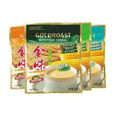 金味原味营养燕麦片600g早餐即食