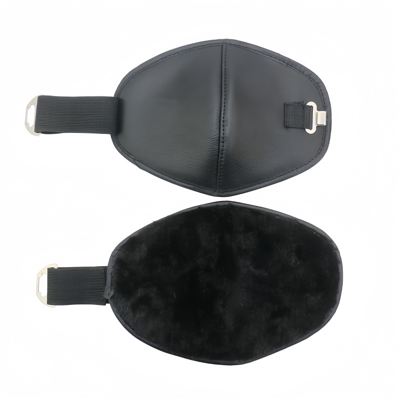 电动摩托车护膝牛皮防寒保暖加厚电动车挡风骑车护具骑行男女秋冬