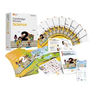 剑桥国际小学科学di二级 英文原版 MC Cambridge Primary Science 2 学生套装书本练习册9本含贴纸最新版国际知名学科专家研发