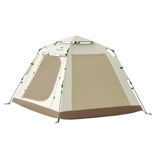 挪客速开帐篷户外折叠便携露营帐篷全自动二合一天幕三人公园帐篷