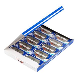 DORCO进口多乐可刀片刮胡须刀片不锈钢双面刀片剃须刀片刮脸刀片