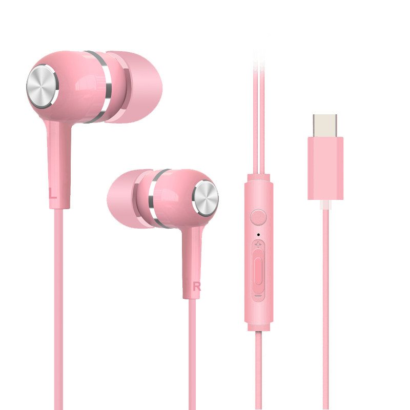 适用vivo X Note耳机X90X80入耳式S17 S16 S15e通用扁口typec耳塞
