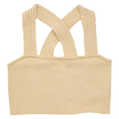 MOCA春季新款交叉背带短背心