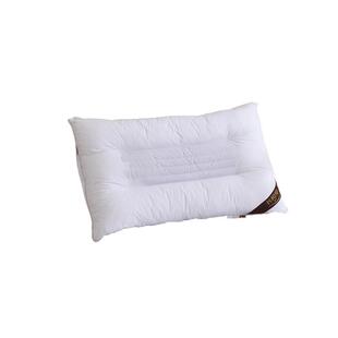 长相知家纺荞麦壳定型枕护颈枕芯波浪曲线颈椎枕头单人枕头一只装