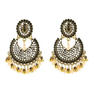 2022年新款潮复古耳环异域铃铛波西米亚民族风情设计感气质饰品女