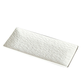 ins风长方形石纹陶瓷寿司盘家用菜盘刺身盘点心盘创意西餐盘餐具