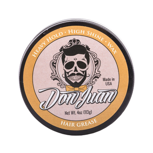 美国Don Juan HAIR GREASE唐胡安强力长久定型发油发泥淡香男造型