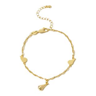 Dare买手店 alfir正品立体水果吊坠手链s925纯银手饰甜美可爱百搭