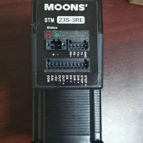 议价现货全新鸣志MOONS集成式步进电机STM23S 3RE伺服驱动马达