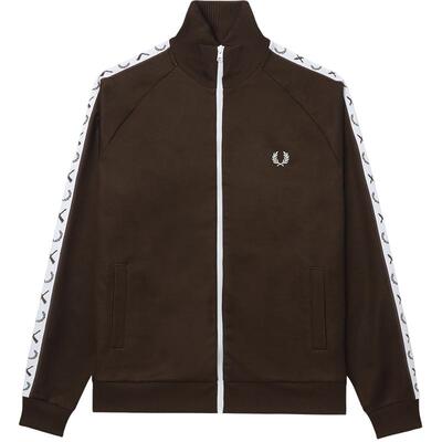 FRED PERRY.EXIT男士卫衣2025冬季新款logo串标麦穗刺绣开衫J1179