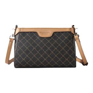 稻草人女士包包2025新款时尚百搭单肩包复古斜挎包小方包名牌正品