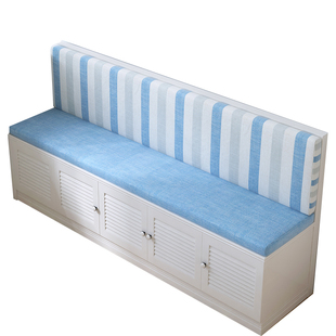 定制卡座坐垫软包带靠背家用换鞋凳椅子垫子防滑订做餐椅乳胶坐垫