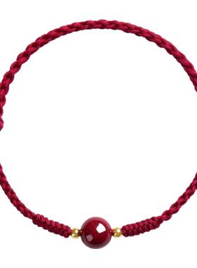 【热销第一】本命年属马红绳手链