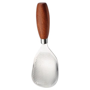 可立式胡桃木手柄饭勺不锈钢饭铲家用铲饭勺子不粘米饭木饭勺盛饭