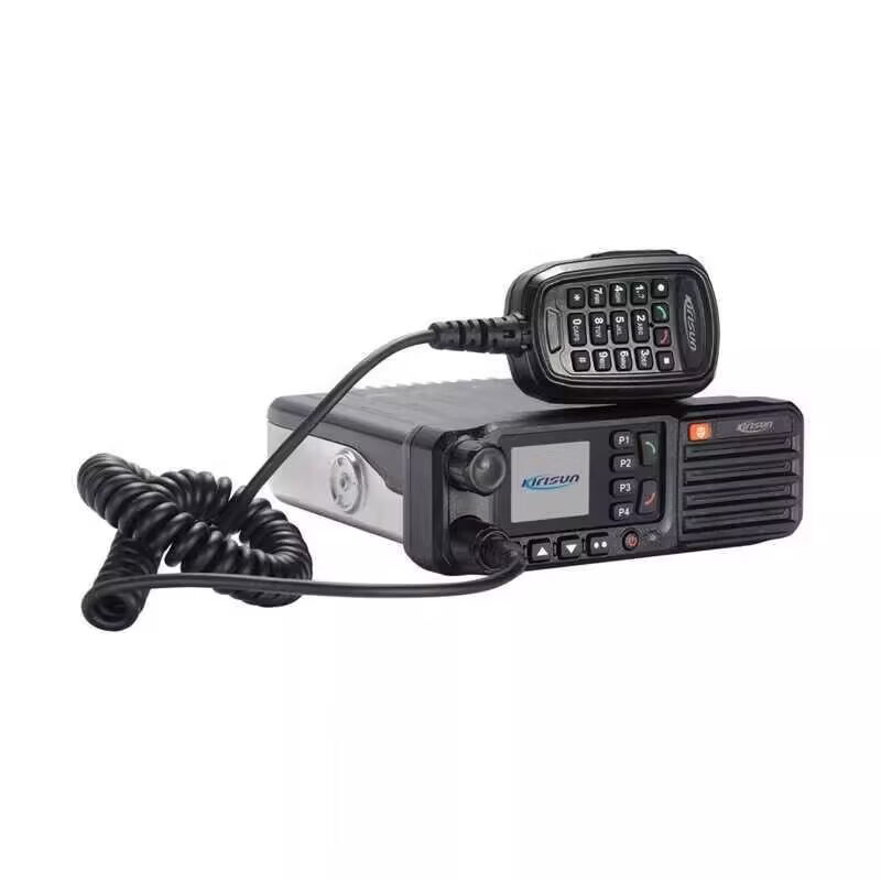 科立讯DM880数字车载对讲机 车载台集群350M带吸盘写频线整套电台