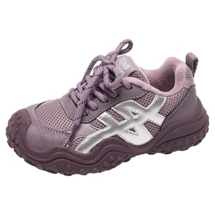 小米步女童运动鞋2025冬季新款儿童加绒鞋子男童二棉登山徒步童鞋