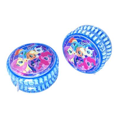 回旋型双闪光溜溜球宝莉贝儿冰雪