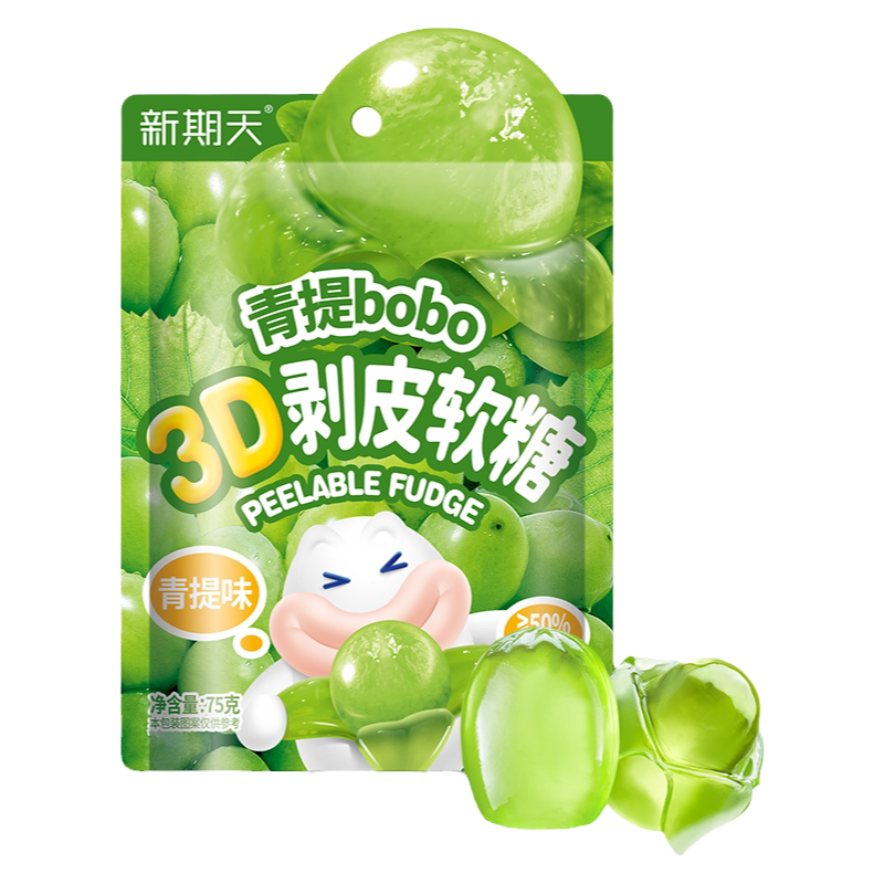 新期天剥皮软糖疯狂动物城联名