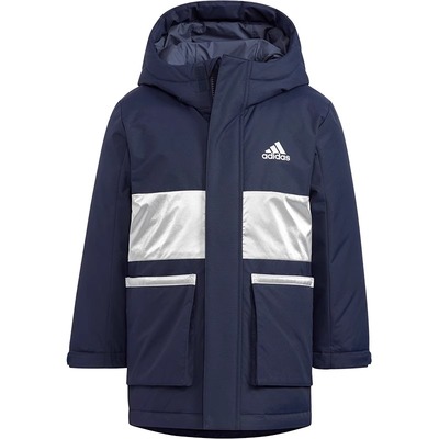 【自营】Adidas/阿迪达斯冬季小童保暖运动连帽羽绒服HM9647