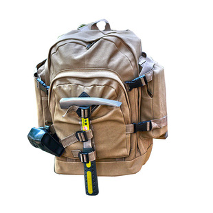 地质工具套装地质锤肩带帆布包罗盘仪20放大镜三大件勘探工具户外