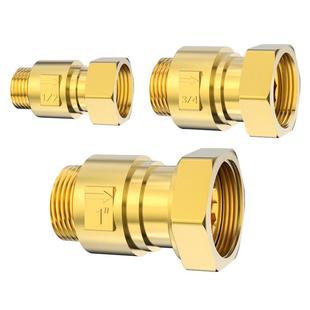 自来水表止回阀防空转倒流止水阀15 20mm4分转6分内外丝单向接头