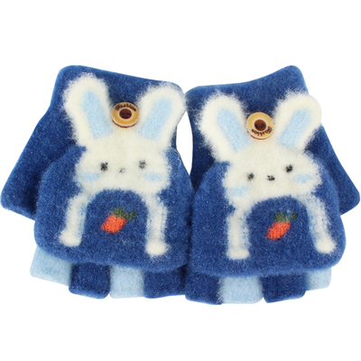 儿童手套保暖买二送袜