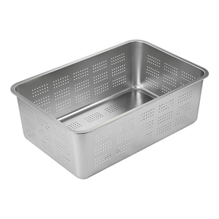 304不锈钢沥水盆长方形带孔漏盆 商用大号洗菜盆沥水筐沥油盘方盆