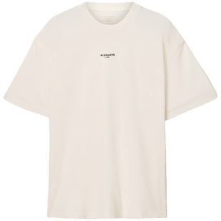 ALLSAINTS男士Logo短袖T恤MIKRO中性风宽松圆领上衣2026夏季新款