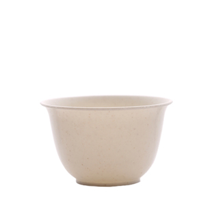 60ml稻壳杯一次性功夫茶杯加厚耐高温喝茶品茗杯品茶杯带收纳杯架