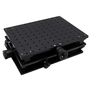 XY轴大行程二维工作台实验室滑台十字工作台打标机手动位移台包邮