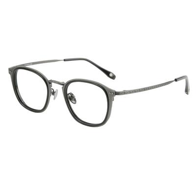 木川146mm纯钛眼镜框近视男款
