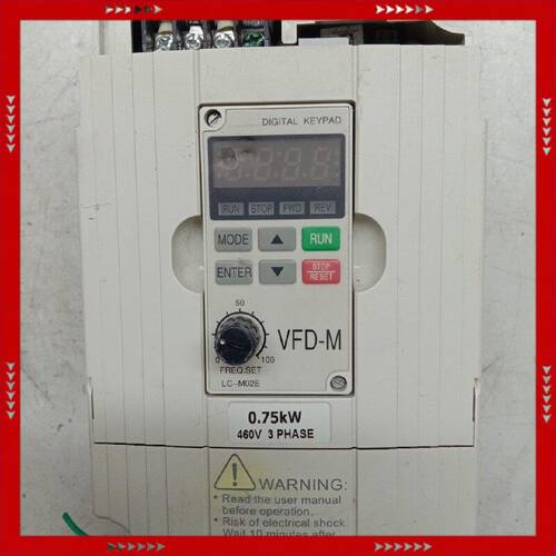 【问价】台达变频器VFD007M43B，0.75kw，380V，成色