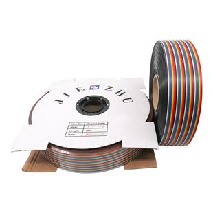 40P彩色排线2.54MM 40P彩排线 7/12/16/28股铜丝杜邦线好材质50米