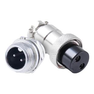 ZHQCN国如GX12航空插头开孔M12插座二芯3芯4针5线6P7孔位公座母头