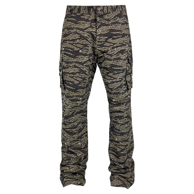 迷彩长裤工装裤YUANQ微喇叭宽松