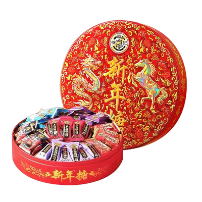 徐福记新年糖420g礼盒装混合多口味糖果零食结婚庆喜糖年货酥心糖