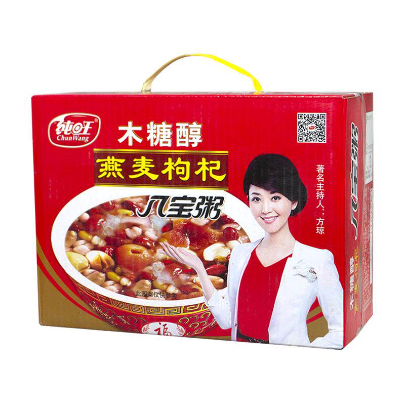 无糖八宝粥早餐木糖醇食品五谷杂速食粥