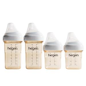 新加坡hegen新生儿宽口径奶瓶PPSU婴儿防胀气宝宝仿母乳耐摔原装