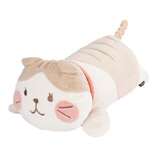 日本HAPiNS三花猫抱枕女生睡觉抱睡生日礼物猫玩偶毛绒送女友小猫