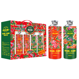 青大师精酿原浆啤酒礼盒装1L酒花拉格白啤整箱组合装