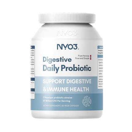 NYO3挪威复合益生菌大人肠胃肠道女性儿童免疫孕妇调理胶囊旗舰店