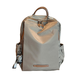 2025新款时尚防水牛津布双肩包女高颜值百搭书包出行旅行防盗背包