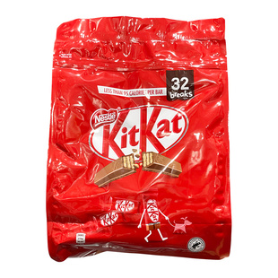 正品代购KitKat雀巢奇巧原味巧克力威化饼干544g网红零食休闲小吃