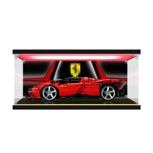 亚克力展示盒适用于乐高42143法拉利跑车赛车积木模型手办防尘罩