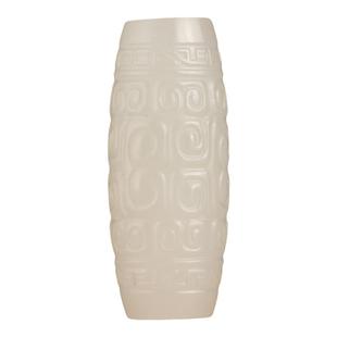 新疆和田玉白玉籽料勒子挂件籽玉天珠吊坠腰珠手串配珠珠子单珠